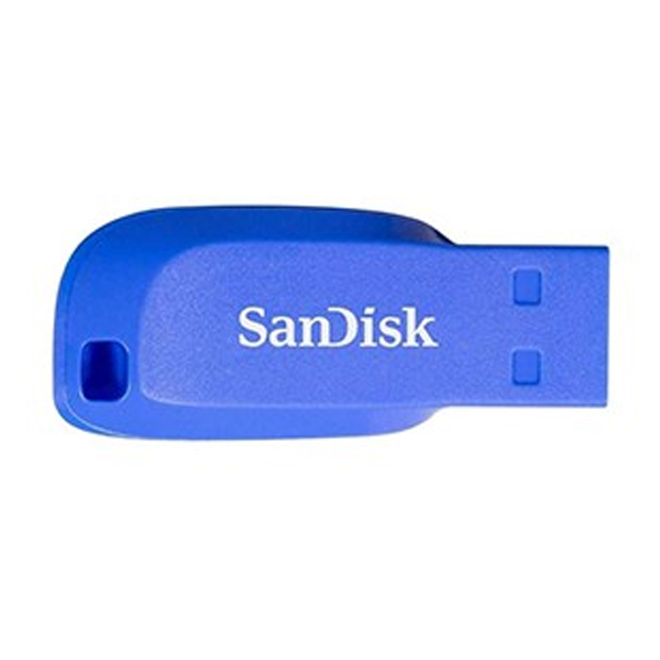 SanDisk Cruzer Blade 32 GB USB 2.0 modrý