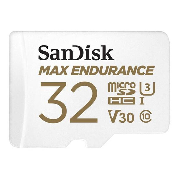 SanDisk MAX ENDURANCE microSDHC 32 GB s adaptérom