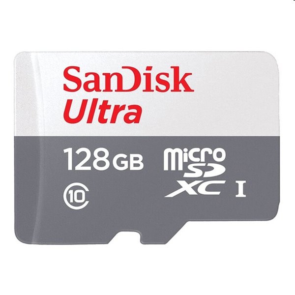 SanDisk Ultra microSDXC 128 GB 100 MB/s s adaptérom