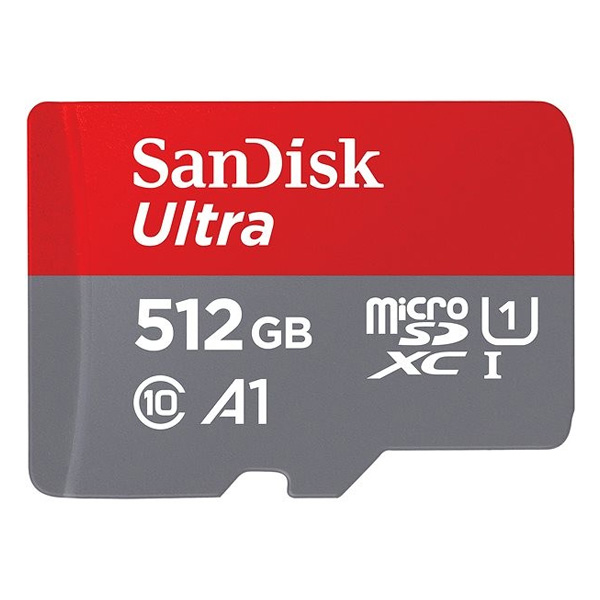 SanDisk Ultra microSDXC 512GB 150MB/s + adaptér