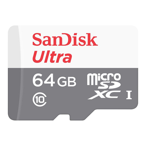SanDisk Ultra microSDXC 64 GB 100 MB/s s adaptérom