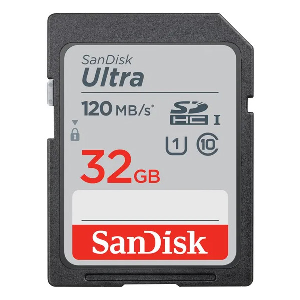 SanDisk Ultra SDHC 32 GB 120 MB/s Class10 UHS-I