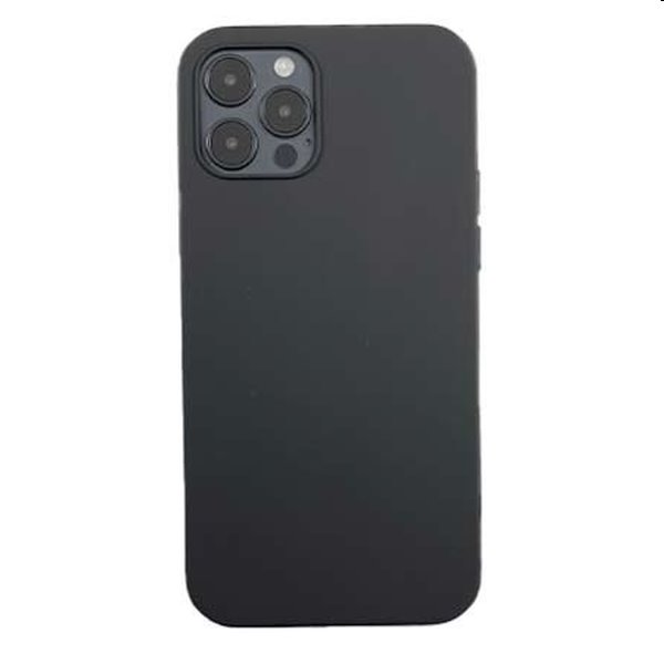 E-shop Devia kryt Nature Series Silicone Case pre Apple iPhone 12/12 Pro, čierne 6938595324666