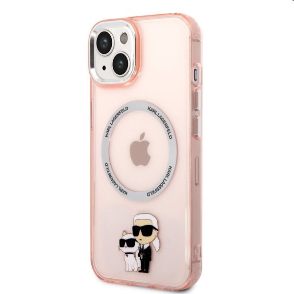 E-shop Zadný kryt Karl Lagerfeld MagSafe IML Karl and Choupette NFT pre Apple iPhone 14 Plus, ružová 57983112450