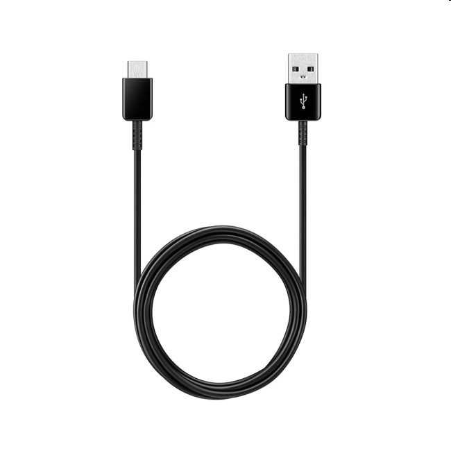 Samsung dátový kábel USB-A na USB-C 2 ks v balení, 1,5m, čierny EP-DG930MBEGWW