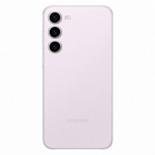 Zadný kryt Clear Cover pre Samsung Galaxy S23 Plus, transparentná