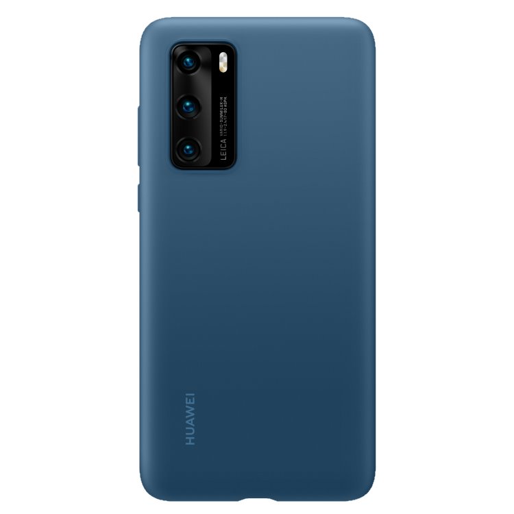 Huawei Silicone Cover P40, blue - OPENBOX (Rozbalený tovar s plnou zárukou) 51993721