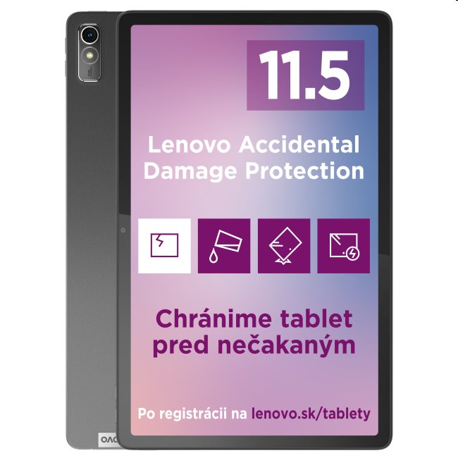 Lenovo Tab P11 (2nd Gen) LTE, 4/128GB, storm grey + originálna klávesnica (SK layout) v hodnote 99€