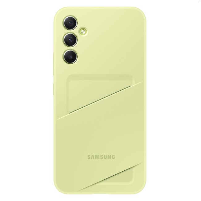 Zadný kryt Card Slot Cover pre Samsung Galaxy A34 5G, limetková EF-OA346TGEGWW