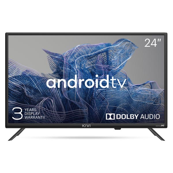 Kivi TV 24H750NB, 24" (61 cm), HD LED TV, Google Android TV, čierna