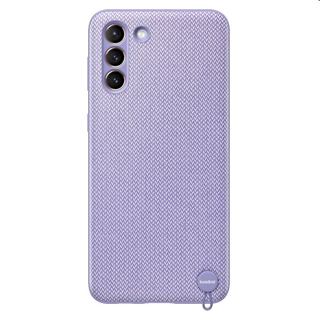 Zadný kryt Kvadrat Cover pre Samsung S21 Plus, fialová - OPENBOX (Rozbalený tovar s plnou zárukou) EF-XG996FVEGWW