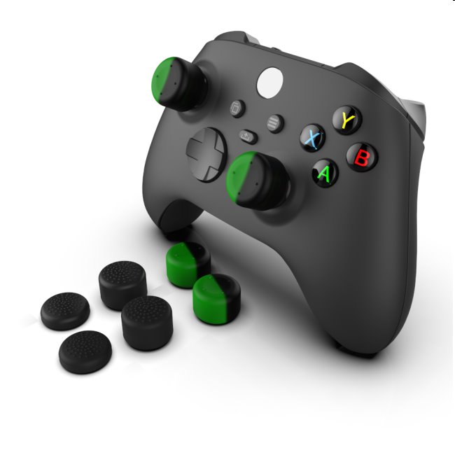 iPega XBX002 Xbox Wireless Controller rocker cap set, black/green PG-XBX002