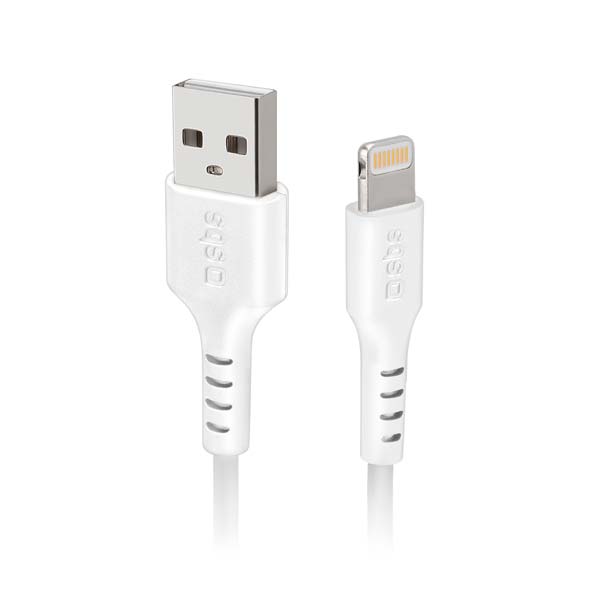 SBS Kábel USB 2.0/Lightning C-89, 1 m, biela TECABLEUSBIP589W