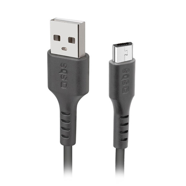 SBS Kábel USB/Micro-USB, 2 m, čierna TECABLEMICRO2K