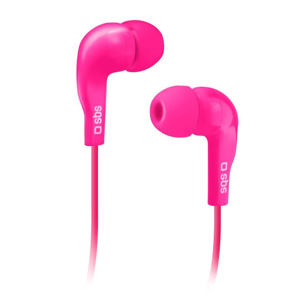 SBS Studio Mix 10 In-Ear Stereo Earset with Microphone, pink TEINEARPL