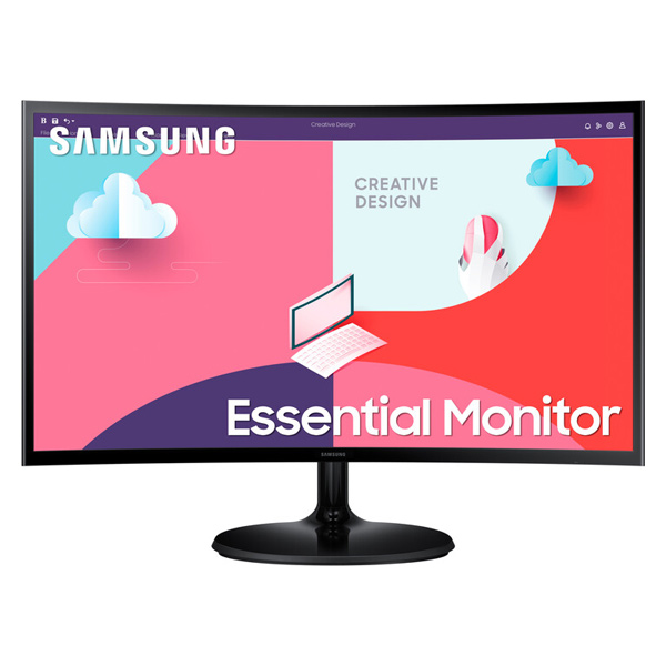 Samsung S360C 27" FHD Monitor, black