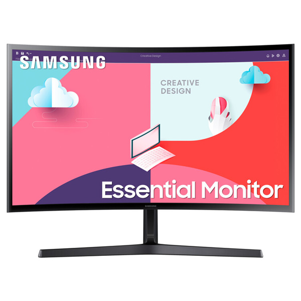 E-shop Samsung S366C 24" FHD Monitor, black