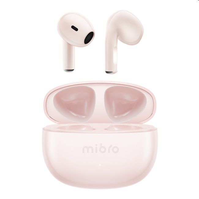 E-shop Mibro Earbuds 4 bezdrôtové slúchadlá TWS, ružová