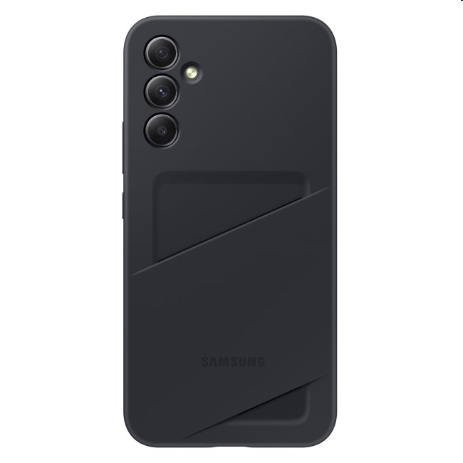 Zadný kryt Card Slot Cover pre Samsung A34, čierna - OPENBOX (Rozbalený tovar s plnou zárukou) EF-OA346TBEGWW