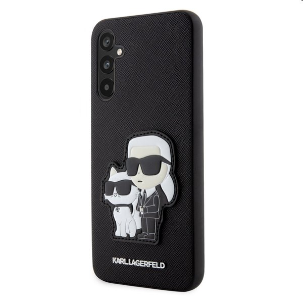 E-shop Zadný kryt Karl Lagerfeld PU Saffiano Karl and Choupette NFT pre Samsung Galaxy A54 5G, čierna 57983115810