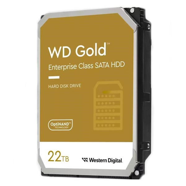WD Gold Enterprise Pevný disk HDD 22TB SATA