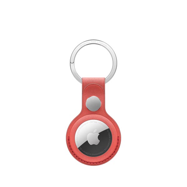 E-shop Puzdro na kľúče pre Apple AirTag FineWoven, korálová MT2M3ZM/A