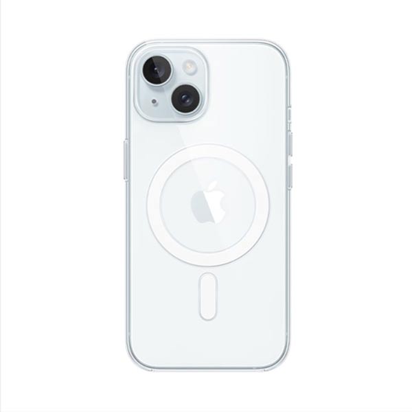 Zadný kryt pre Apple iPhone 15 Plus s MagSafe, transparentná MT213ZM/A