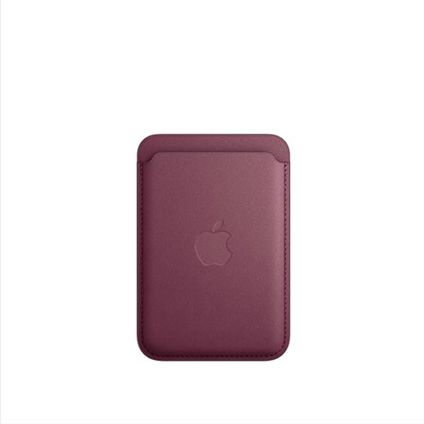 Peňaženka FineWoven pre Apple iPhone s MagSafe, morušovo červená