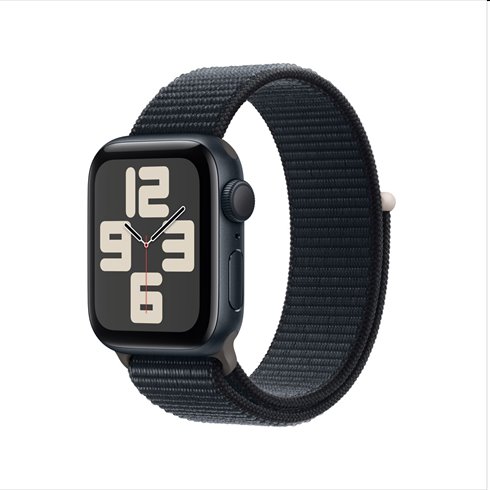 E-shop Apple Watch SE GPS 40mm polnočná , hliníkové puzdro so športovým remienkom polnočná