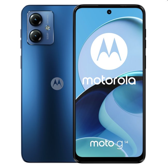 E-shop Motorola Moto G14, 4/128GB, Sky Blue