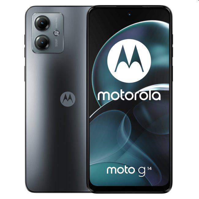 E-shop Motorola Moto G14, 4/128GB, Steel Gray