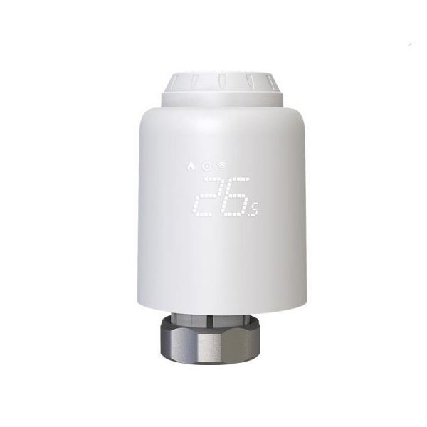 Tellur WiFi Smart termostatický radiátorový ventil RVSH1, biela