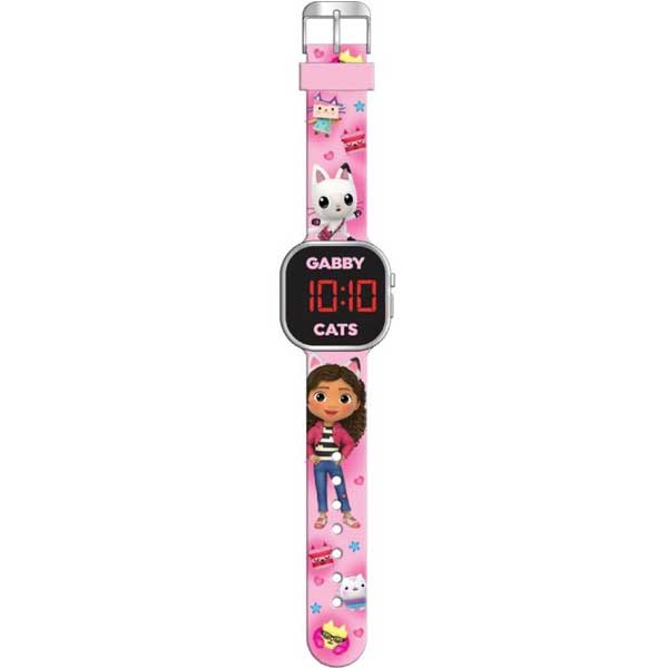 Kids Licensing detské LED hodinky Gabby’s Dollhouse v.2