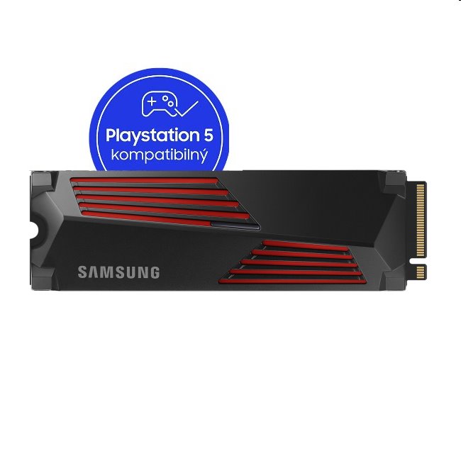 E-shop Samsung SSD disk 990 PRO s chladičom, 4 TB, NVMe M.2