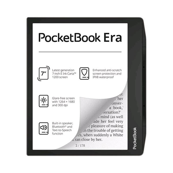 E-shop Elektronická čítačka Pocketbook 700 ERA, 16 GB, strieborná