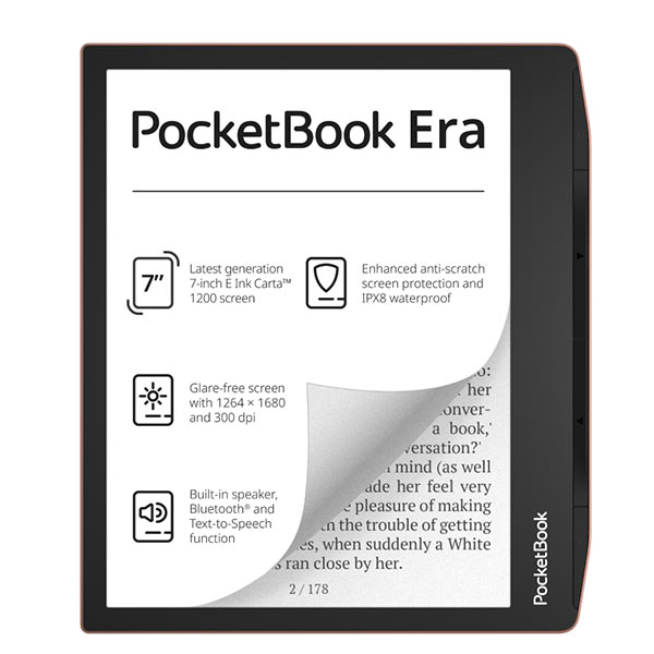 E-shop Elektronická čítačka Pocketbook 700 ERA, 64 GB, medená