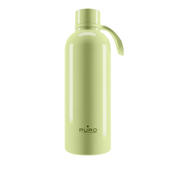 E-shop PURO Thermos Bottle DRINK ME 750 ml, light green - OPENBOX (Rozbalený tovar s plnou zárukou)