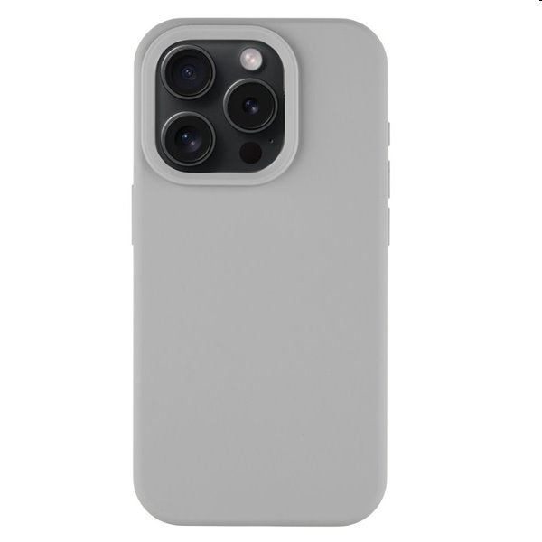 Zadný kryt Tactical Velvet Smoothie pre Apple iPhone 15 Pro Max, sivá