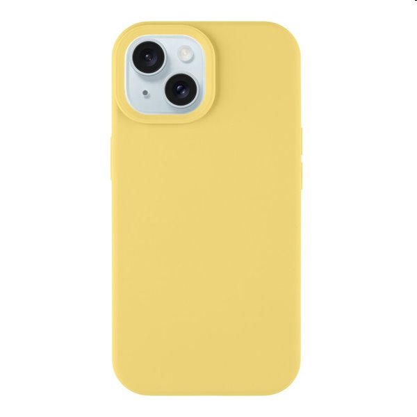 E-shop Zadný kryt Tactical Velvet Smoothie pre Apple iPhone 15, žltá 57983116002