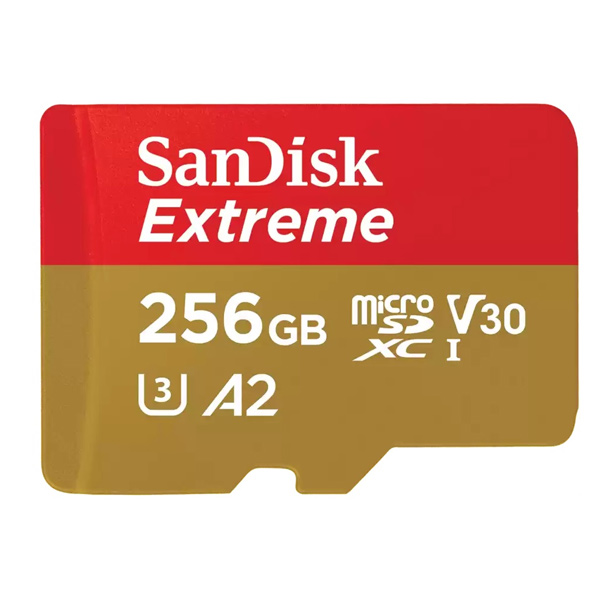 E-shop SanDisk Extreme Pro microSDXC 256 GB A2 Class 30 UHS-II V30, 200/140 MBps