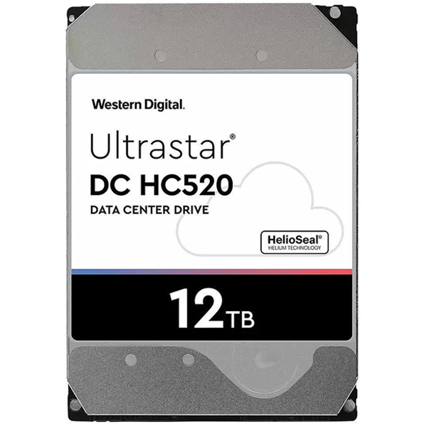 WD Ultrastar Pevný disk DC HC520 12 TB SATA ISE