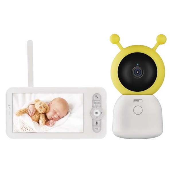 E-shop Emos GoSmart Otočná detská opatrovateľka IP-500 GUARD s monitorom a Wi-Fi