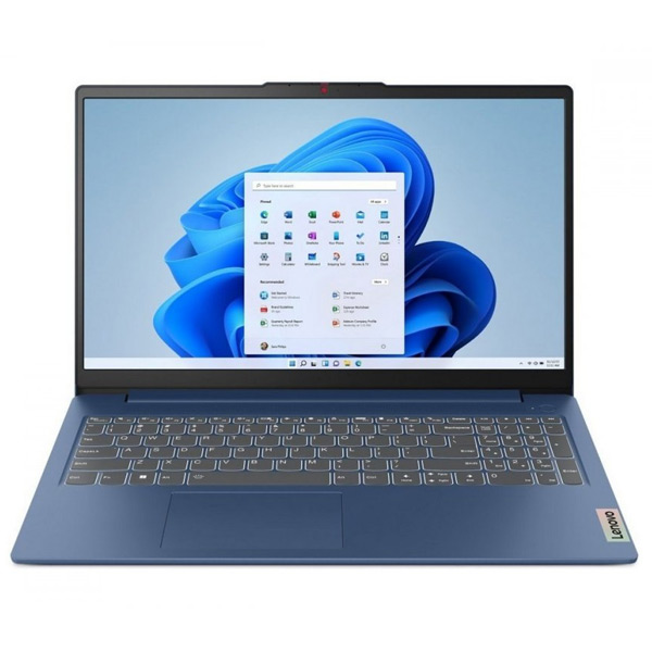 E-shop Lenovo IdeaPad Slim 3 15AMN8 notebook, AMD R-7320U, 8 GB/512 GB SSD, 15,6" FHD IPS, AMD Radeon, Win11Home, modrá