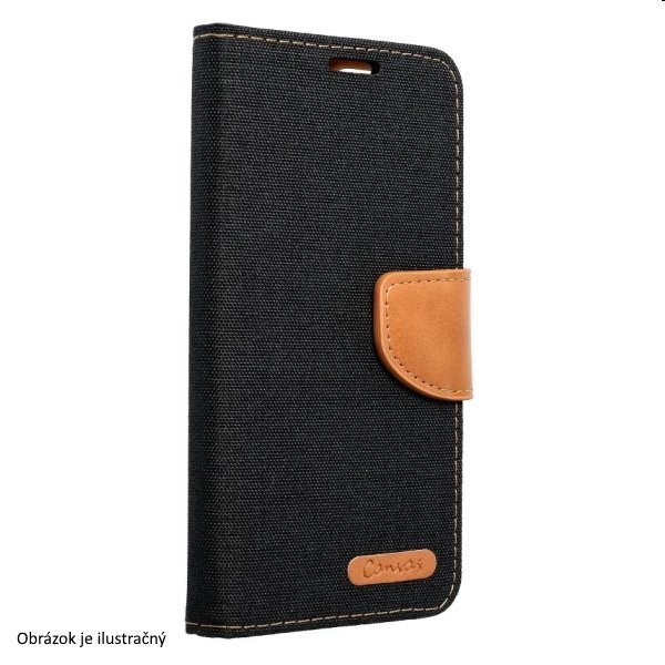 E-shop Knižkové puzdro CANVAS pre Samsung Galaxy A34 5G, čierna TEL220531