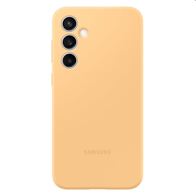 Zadný kryt Silicone Cover pre Samsung Galaxy S23 FE, marhuľová