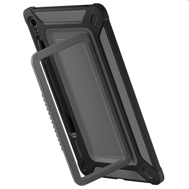 Puzdro Standing Outdoor Cover pre Samsung Galaxy Tab S9, čierna