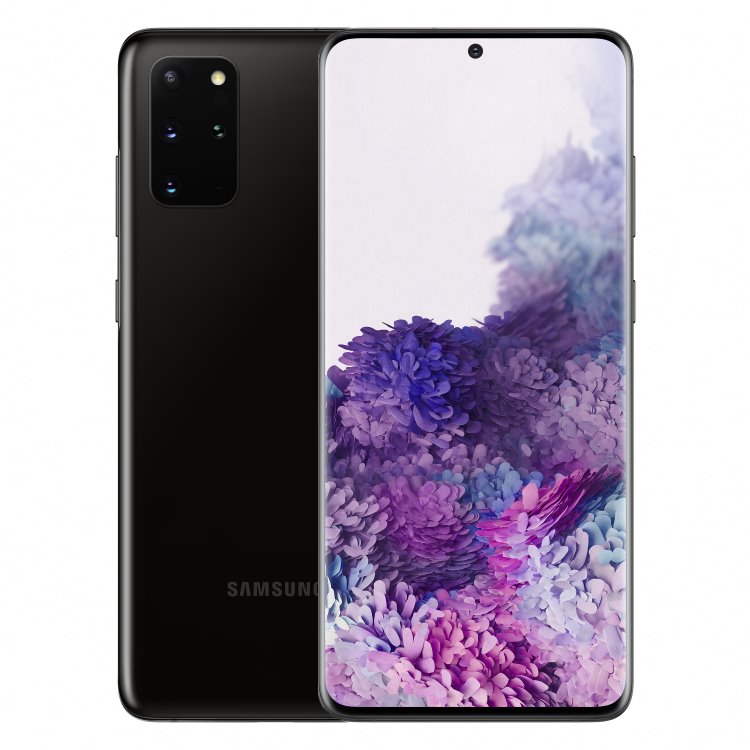 Samsung Galaxy S20 Plus 5G - G986B, Dual SIM, 12/128GB, Cosmic Black, Trieda A - použité, záruka 12 mesiacov