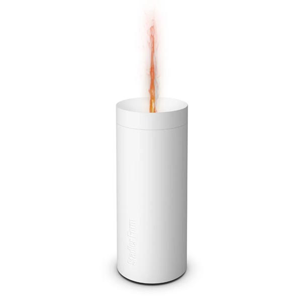 E-shop Difúzer s efektom horiaceho plameňa Stadler Form Lucy, biely