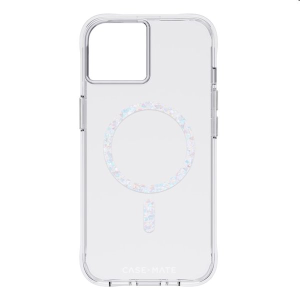 E-shop Zadný kryt Case Mate Twinkle Diamond pre Apple iPhone 14 s MagSafe, transparentná CM049154