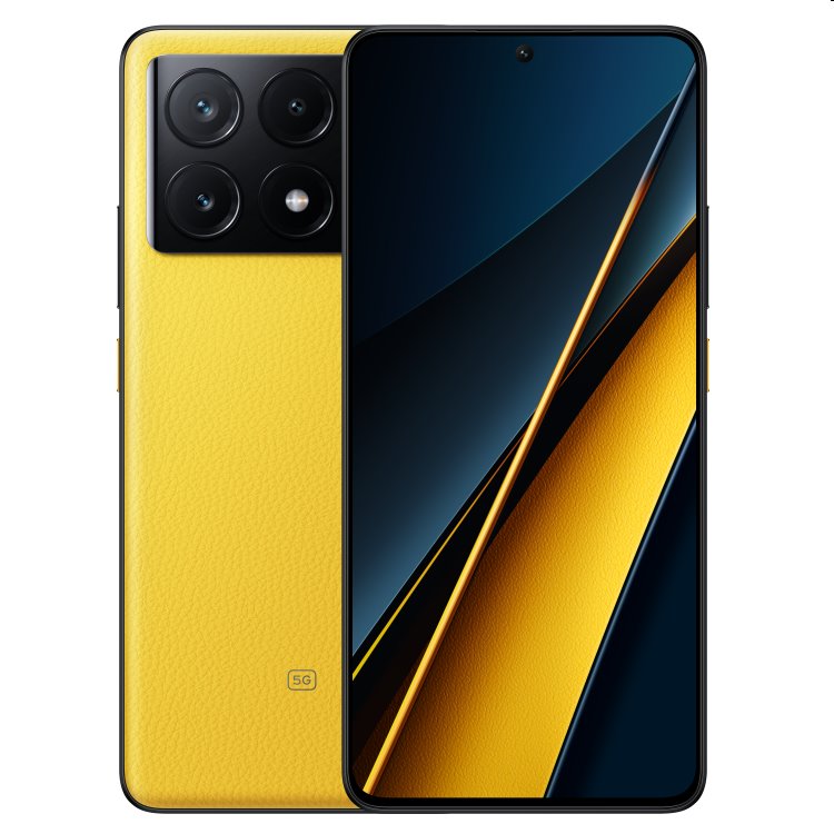 E-shop Poco X6 Pro 5G, 12/512GB, žltá